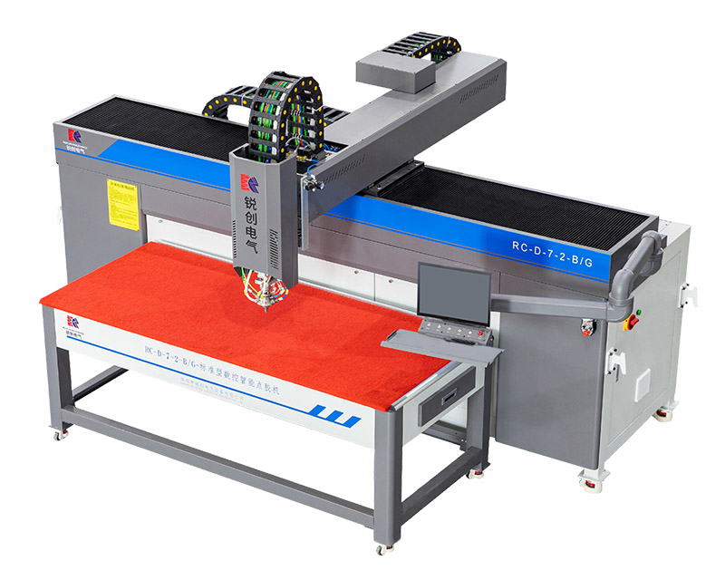 七(qi)代(dai)懸臂(bi)式(shi)常量(liang)數控密封(feng)點膠(jiao)機(ji)