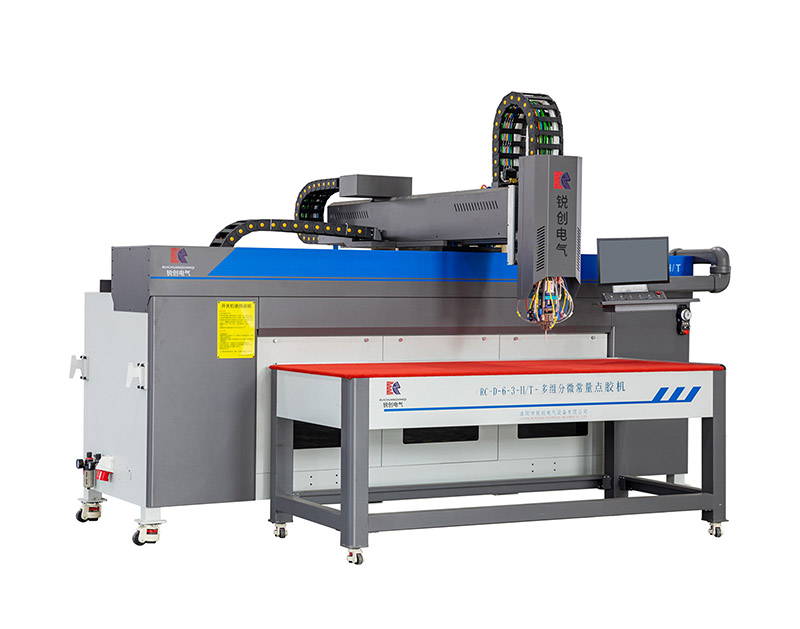 多(duo)組分微(wei)常(chang)量(liang)點(dian)膠(jiao)機(ji)